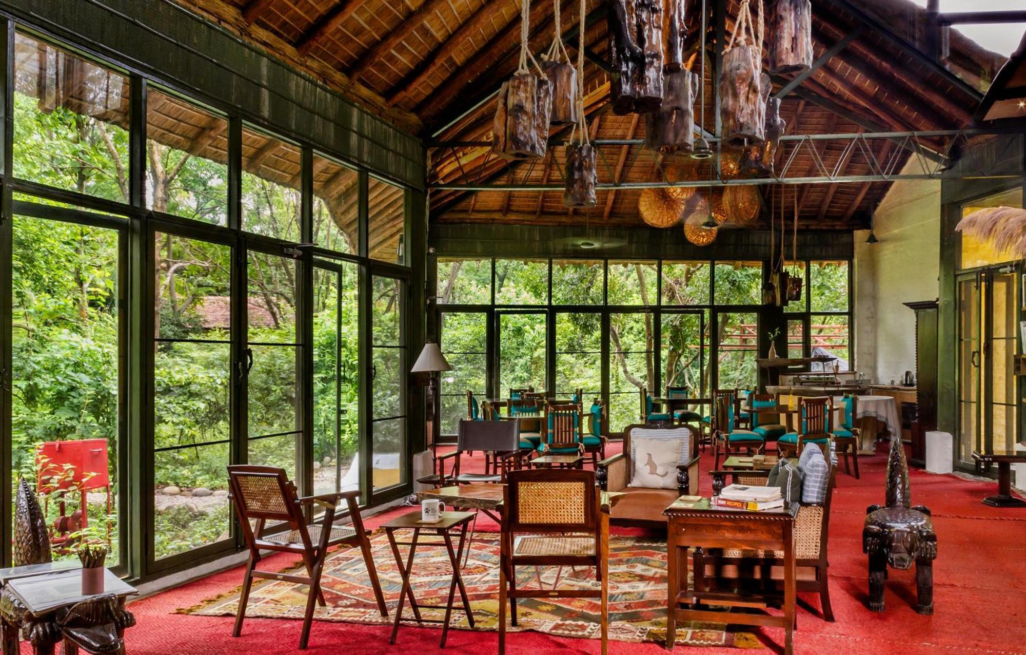 Hotel Jim's Jungle Retreat Rāmnagar Exterior foto
