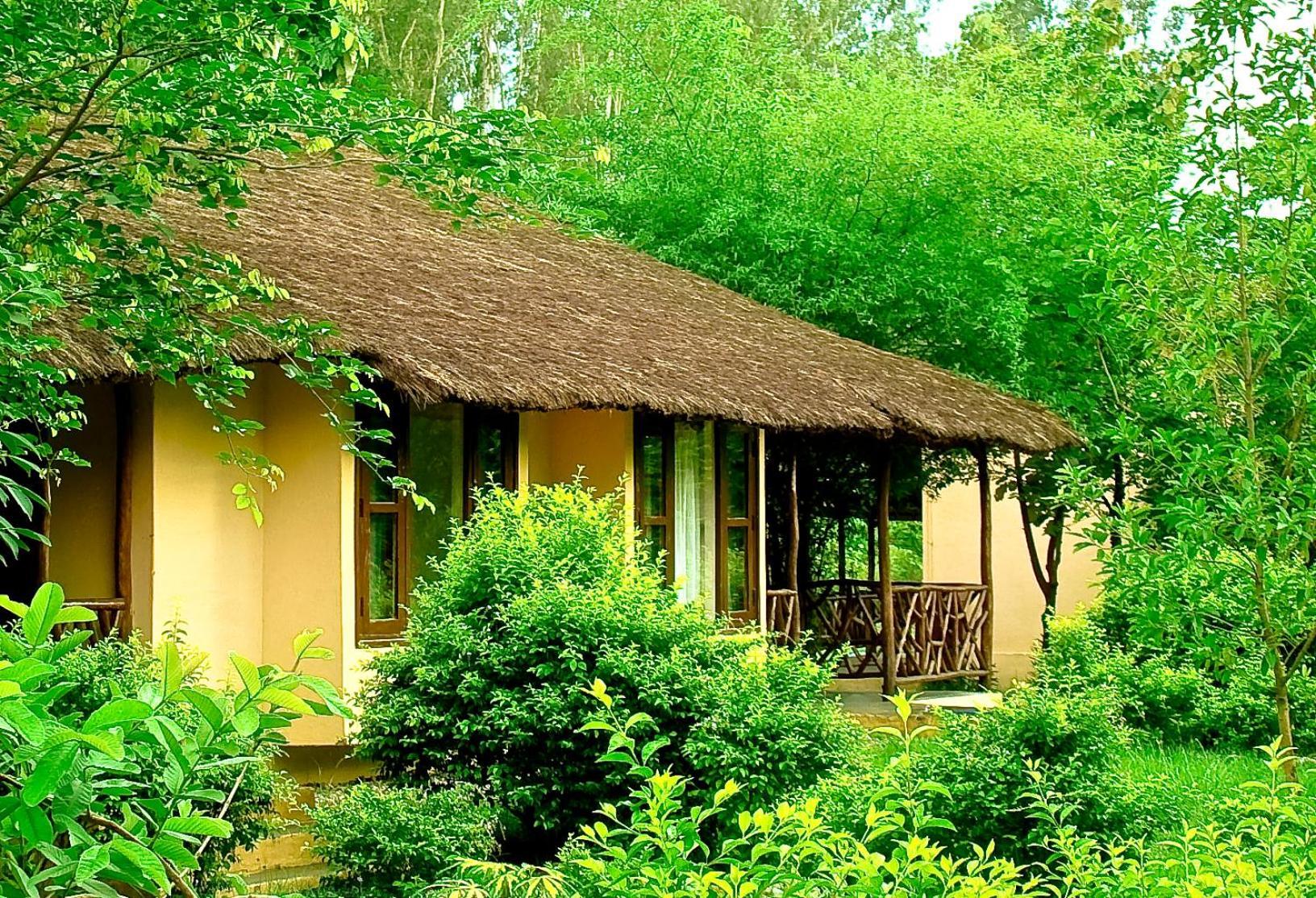 Hotel Jim's Jungle Retreat Rāmnagar Exterior foto